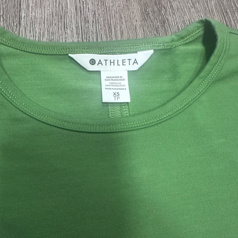 Athleta Green Top